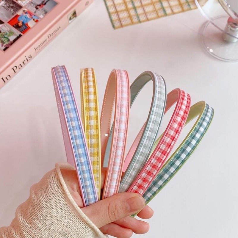 🔮Bờm tóc nhựa nhiều mầu
