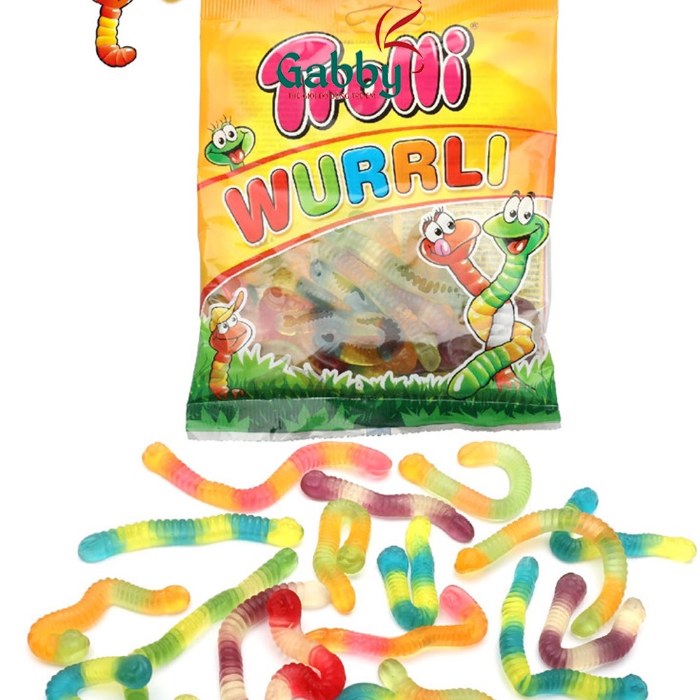 Kẹo Dẻo Trolli Nhiều Loại Cho Bé (Hình Gấu/ Hình Sâu)