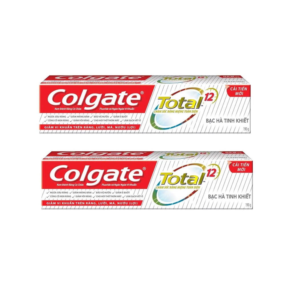KEM ĐÁNH RĂNG COLGATE TOTAL BẠC HÀ 170G