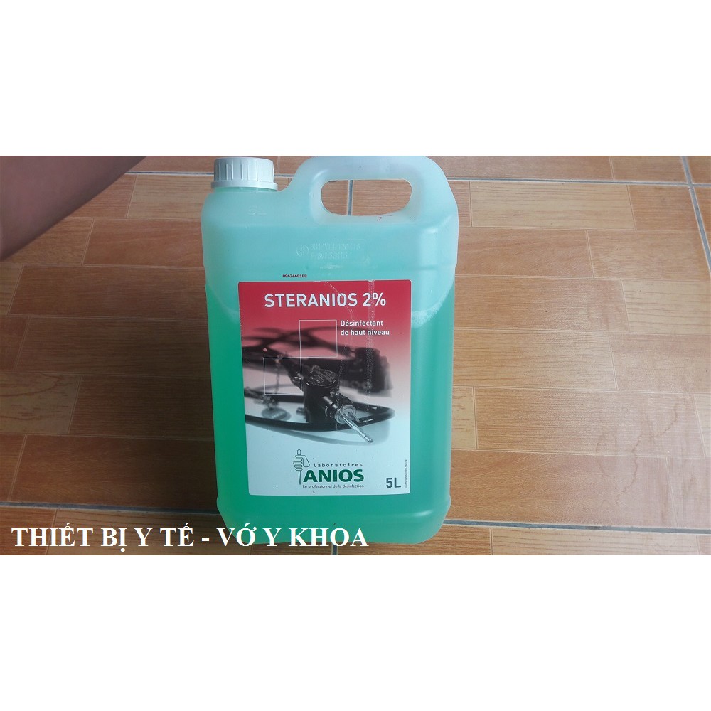 Dung dịch sát khuẩn Steranios 2% can 5 lít