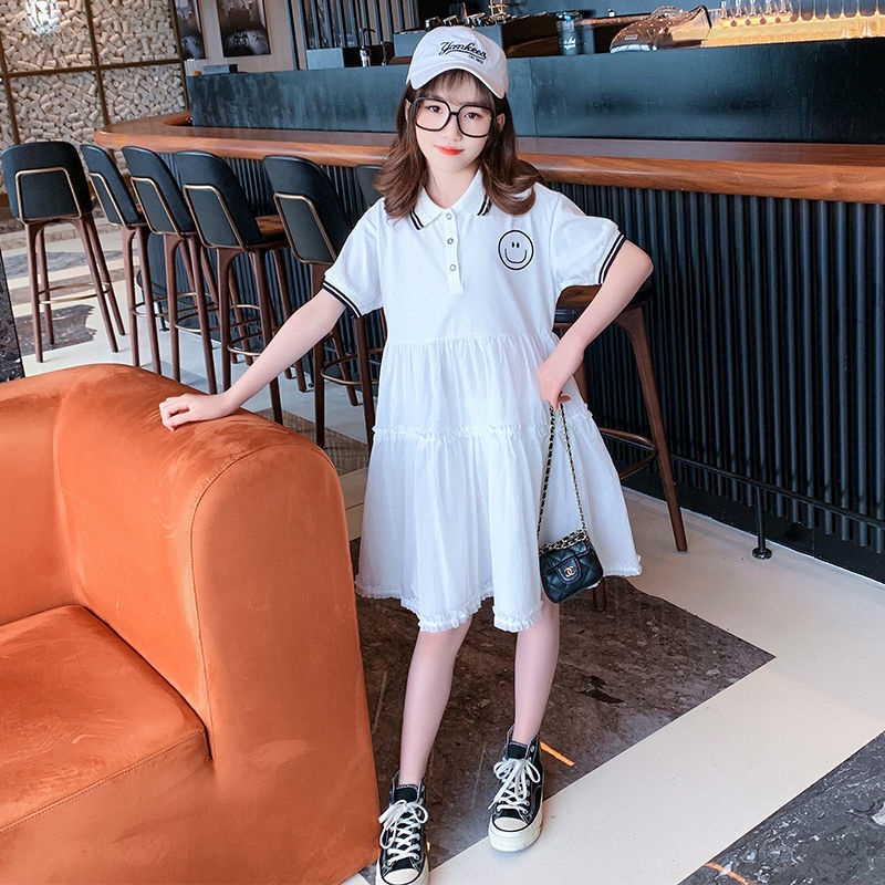 Đầm Công Chúa Thời Trang Mùa Hè Hàn Quốc Phong Cách Phương Tây Kiểu Mới 2022 Cho Bé Gái