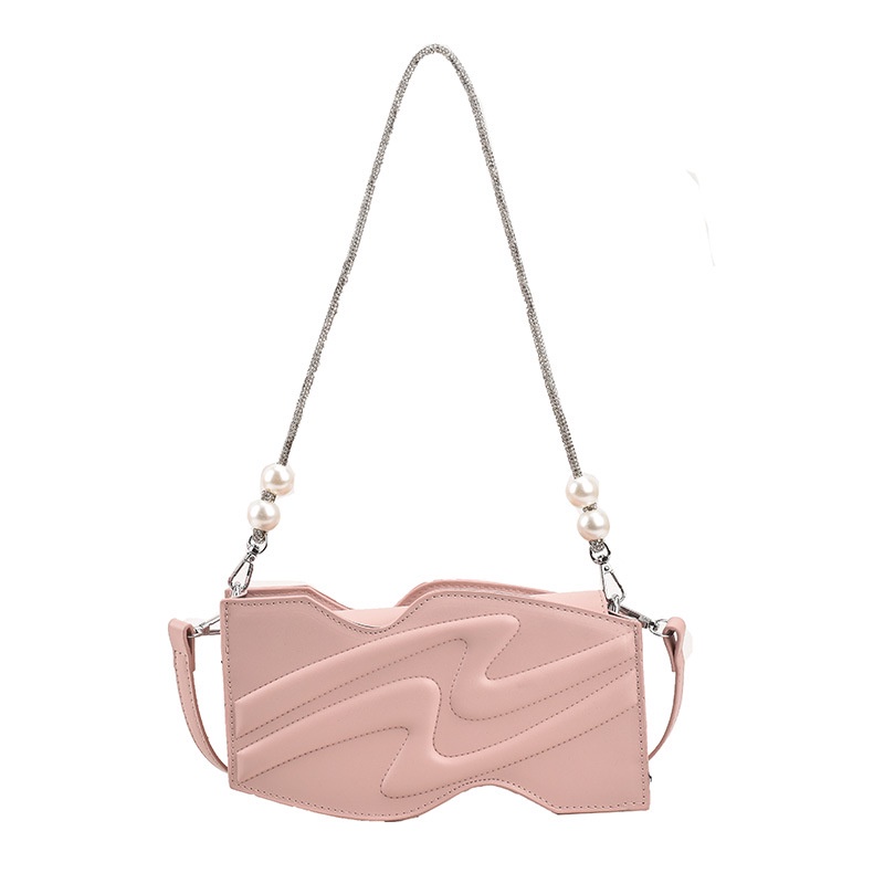 Túi Xách Kẹp Nách Phối Dây Xích Thời Trang Mùa Hè 2022 Cao Cấp Cho Nữ