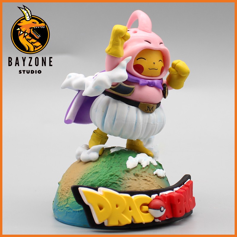Mô hình pikachi majin buu ma bư mập siêu dễ thương