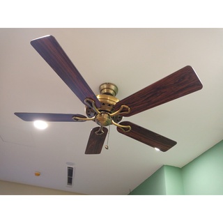 Quạt trần trang trí Hunter Savoy - 5 cánh vân gỗ 132 cm