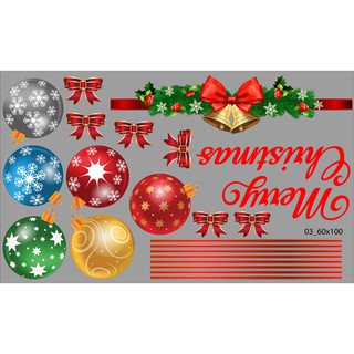 DECAL TRANG TRÍ NOEL 2021 COMBO SỐ 23