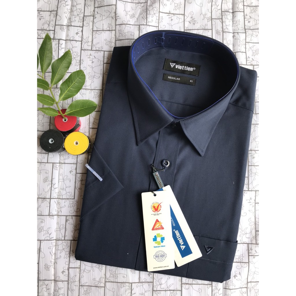 ÁO SƠMI VIỆT TIẾN MÀU TRƠN DÀI TAY CHÍNH HÃNG GIÁ RẺ | BigBuy360 - bigbuy360.vn