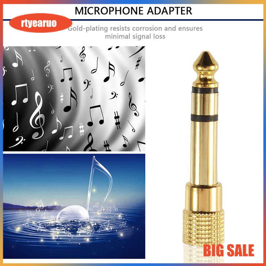 Đầu Chuyển Đổi Từ 1 / 8 &quot;3.5Mm Female Sang 1 / 4&quot; 6.5mm Male