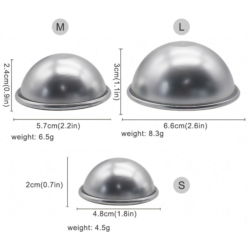 Set 2 Khuôn Làm Bánh Trứng 3d Bằng Hợp Kim Nhôm