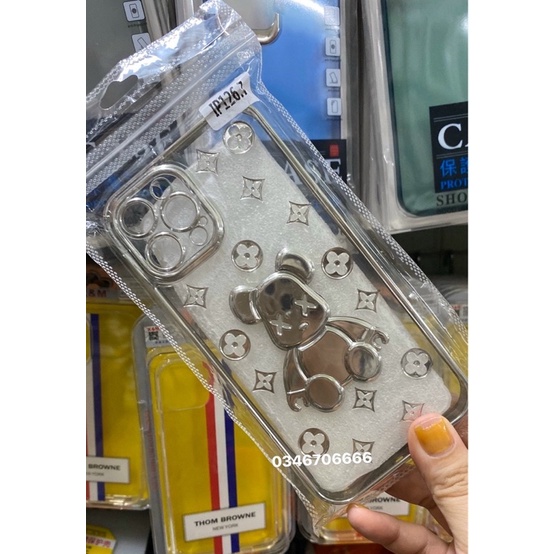 Ốp Silicon LV Gấu Bear Brick Ip11 pro max/12promax 13 pro max