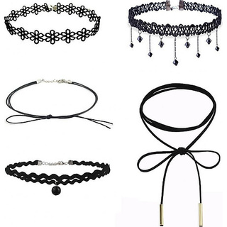 Set 5 vòng cổ choker nữ (seimitsu66)