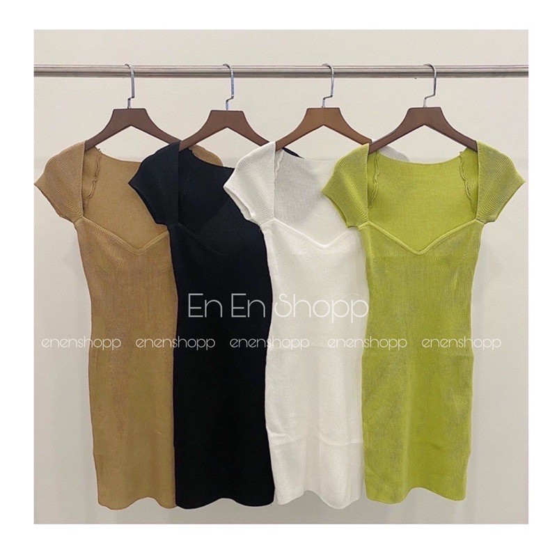 [Mã SKAMA06 giảm 8% tối đa 50K đơn 250K] [ẢNH THẬT]Váy tăm body tay hến(V130) | BigBuy360 - bigbuy360.vn