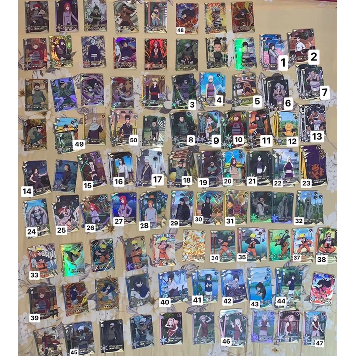 Thẻ card Naruto Kayou