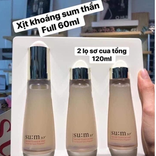 [DATE 2024] Set xịt khoáng nước thần Sum:37 Secret Essence Mist special set