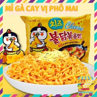 Combo 5 gói mì khô gà cay phô mai samyang hàn quốc 140gr