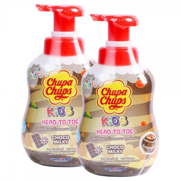 Sữa tắm gội dưỡng thể toàn thân 3in1 ChupaChups 500ml dạng vòi