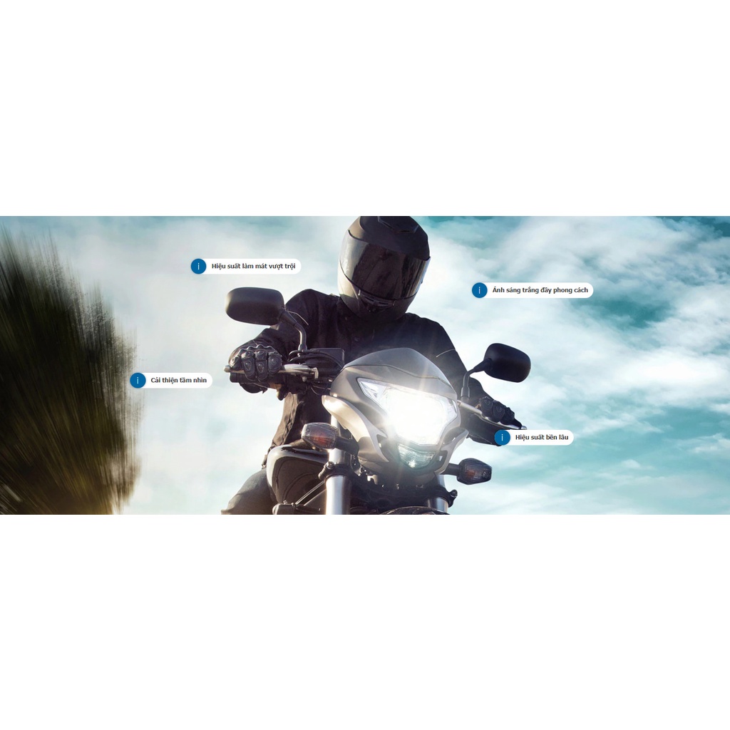 Đèn Xe Máy Philips LED HS1 11636UEMX1 - 12V/6W