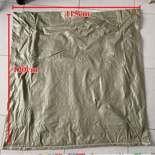 Bao tải dứa - Kích thước 115cm X 120cm cũ