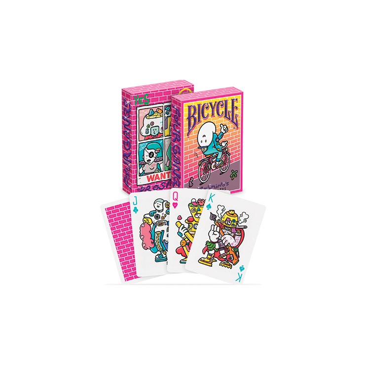 Bài Mỹ ảo thuật cao cấp: Bicycle Nautic Pink Playing Cards by US Playing Card