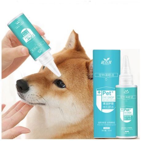 [HÀNG CHUẨN] Dung dịch vệ sinh mắt chó mèo 60ml