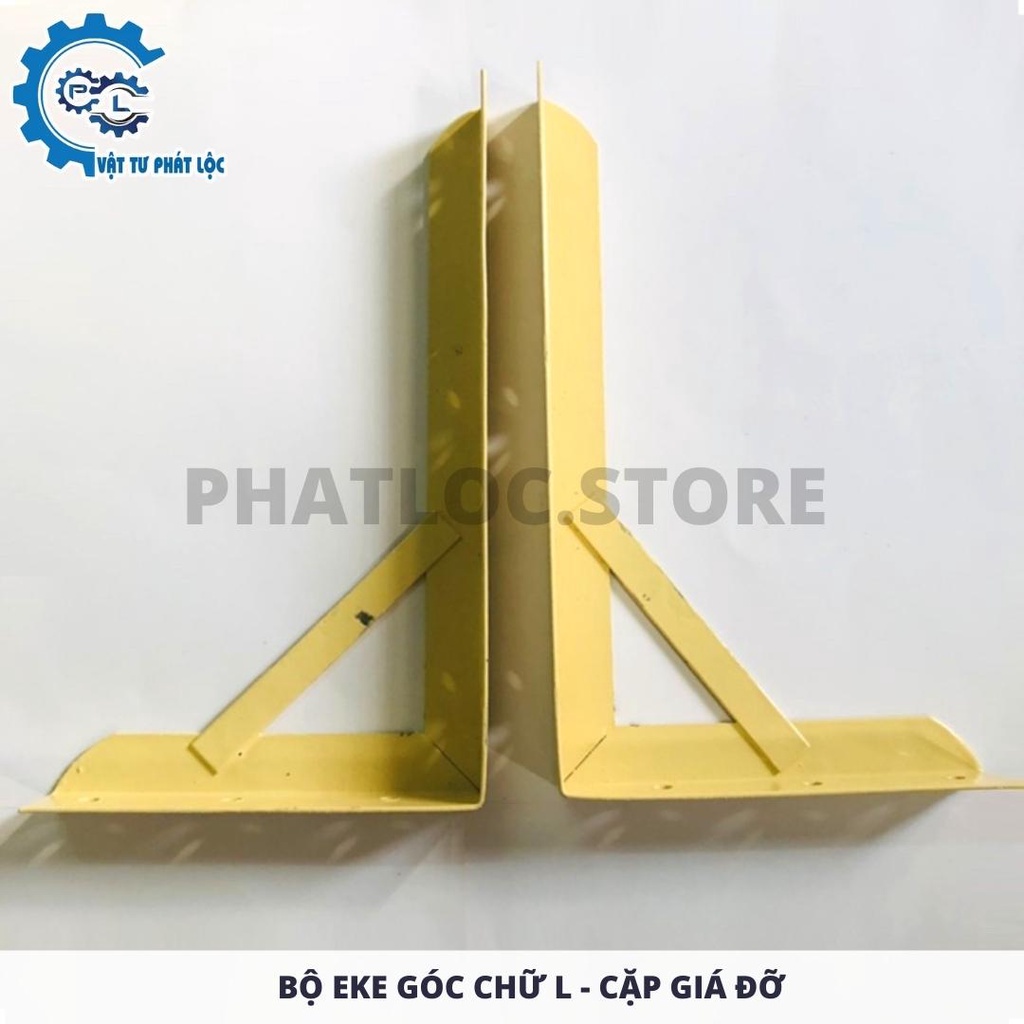 Bộ Eke góc chữ L - Cặp giá đỡ nhiều kích cỡ