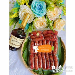 [1kg] Lạp xưởng tươi Cai Lậy mới ra lò 90% nạc , 0.5kg Mực, 0.5kg Bò