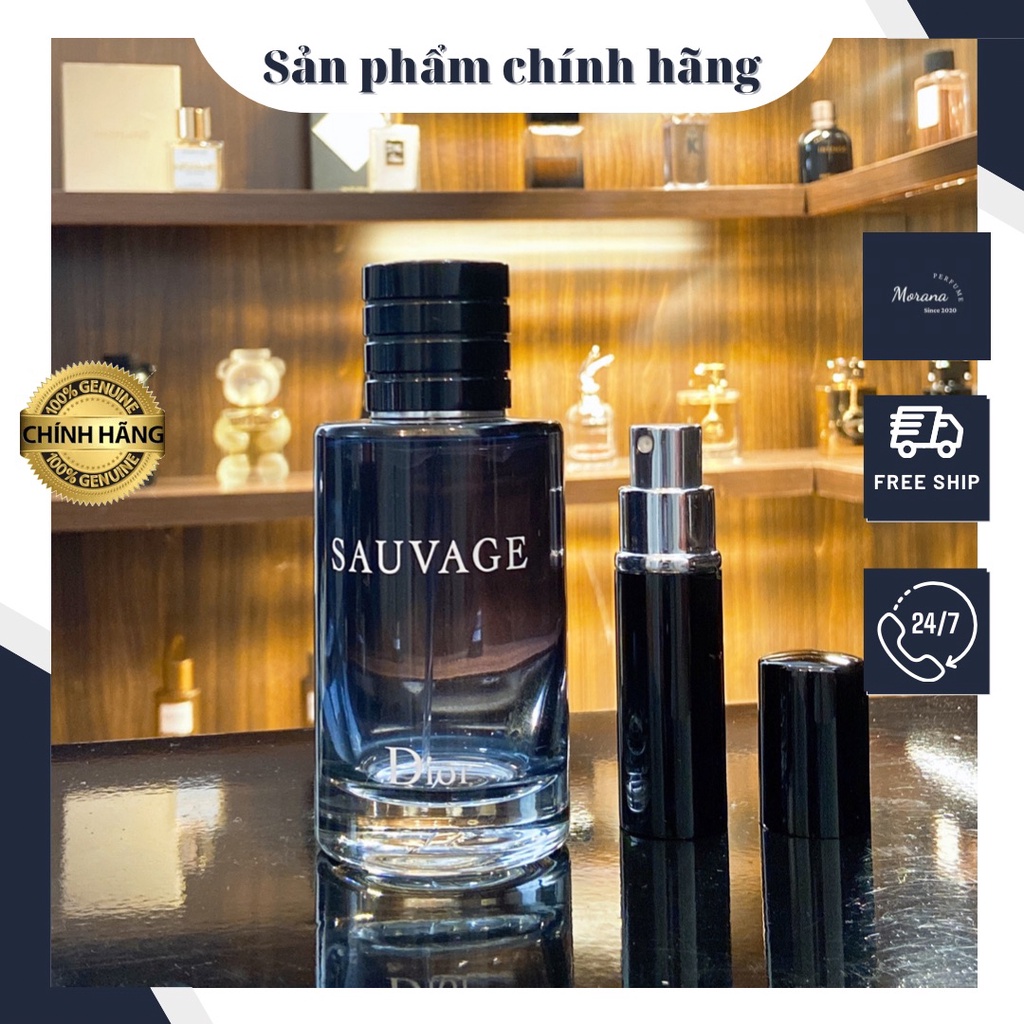 {Chính hãng} Nước hoa nam Dior Sauvage EDT mẫu thử 2ml,5ml,10ml