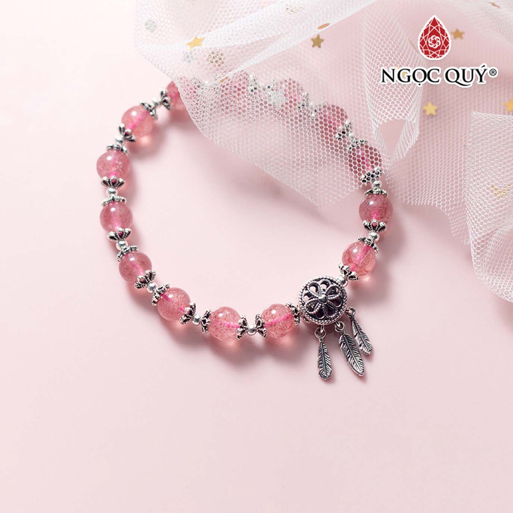 Vòng tay TA dâu phối Dreamcatcher - Ngọc Quý