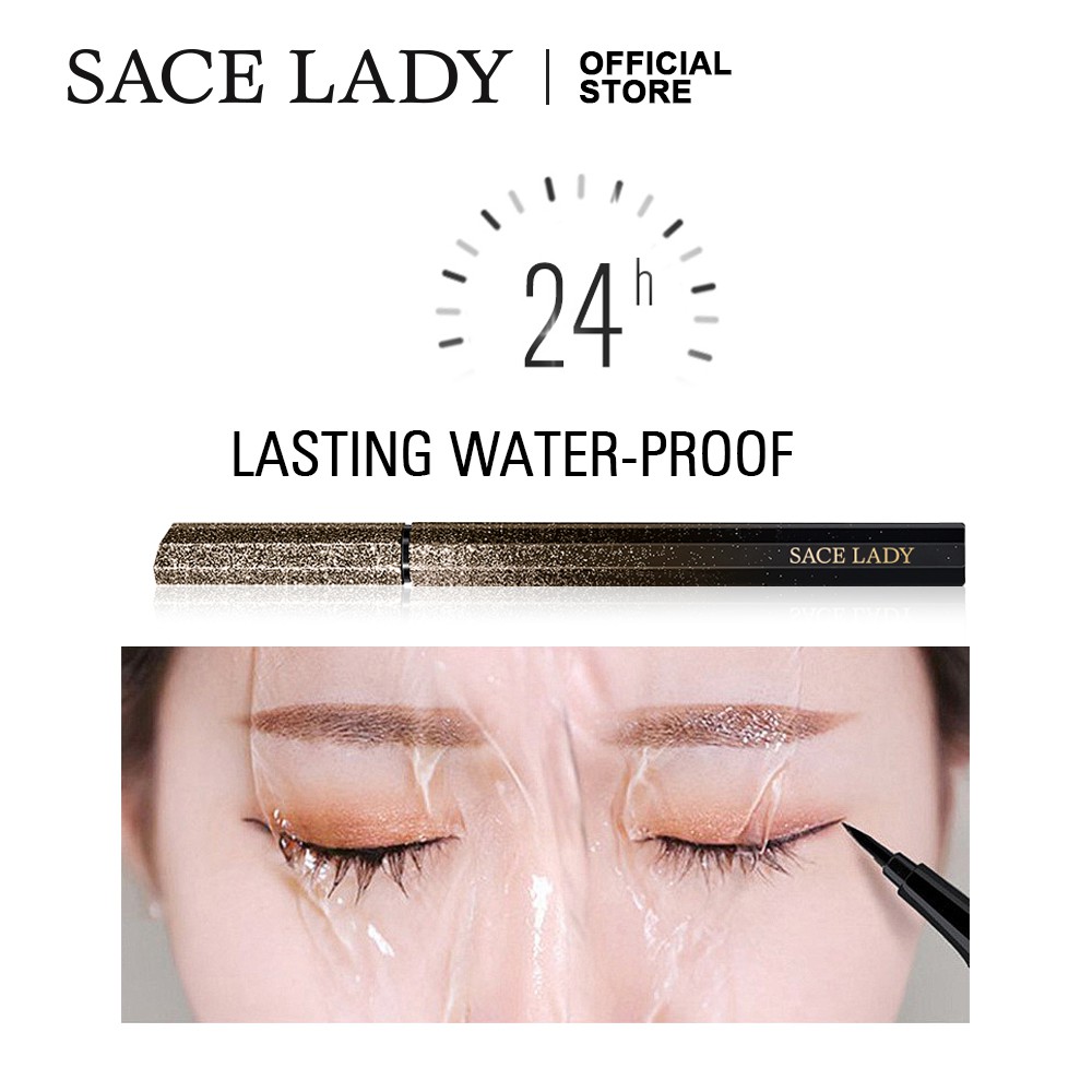 Bút Kẻ Mắt SACE LADY Dạng Lỏng Lâu Trôi Không Thấm Nước Nhanh khô Trang Diểm Mắt 0.7g | BigBuy360 - bigbuy360.vn