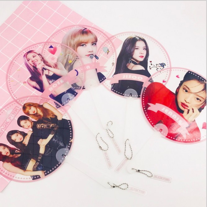 Quạt trong Black pink mẫu mới
