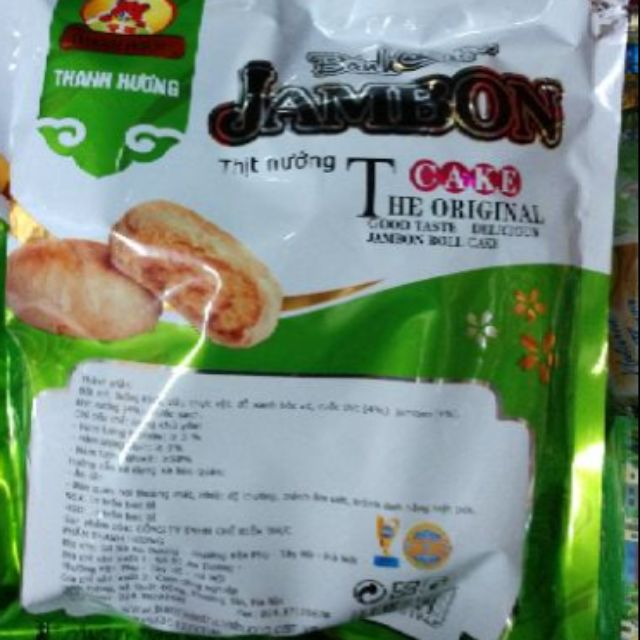 Bánh Jambon thịt nướng Thanh Hương 400g. Xuất xứ : Việt Nam. HSD : 2022