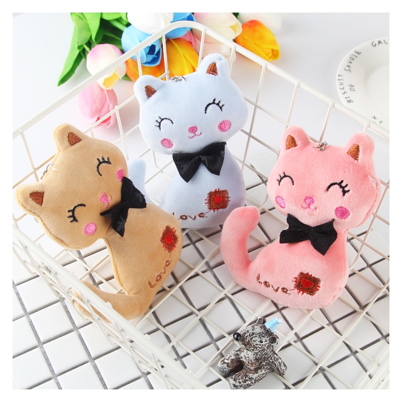 Móc khóa hình gấu treo balo túi xách siêu cute LOTSTORE MK17