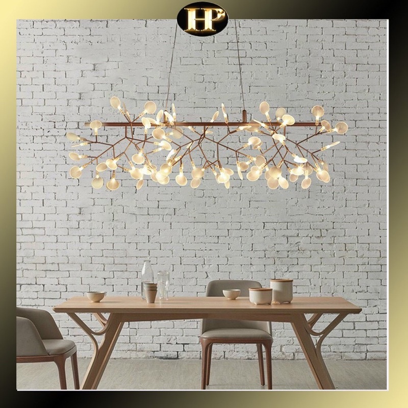 Đèn thả phòng khách, đèn chùm trang trí 81 lá