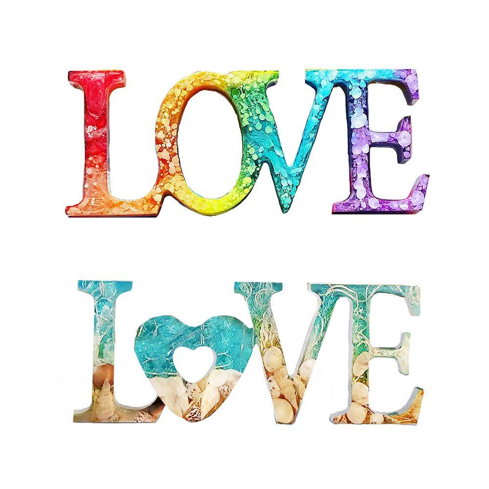 Khuôn Nhựa Làm Chữ LOVE / HOME / FAMILY|Keo Dán Chất Lượng Cao Chuyên Dụng