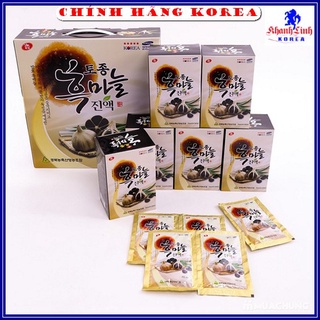 Nước tỏi đen hàn quốc, tinh chất tỏi đen cao cấp hộp 30 gói x 70ml