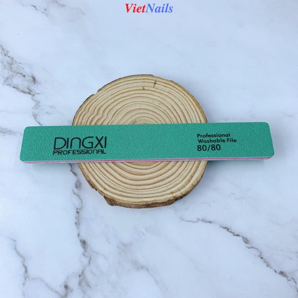 Dũa Móng Tay Dingxi Nhám Da Bò Xanh Bền Gấp Bốn Lần Dũa Nhám Da Bò Thường