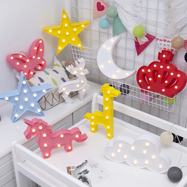 Đèn led hình trái tim red heart trang trí , tỏ tình lãng mạn