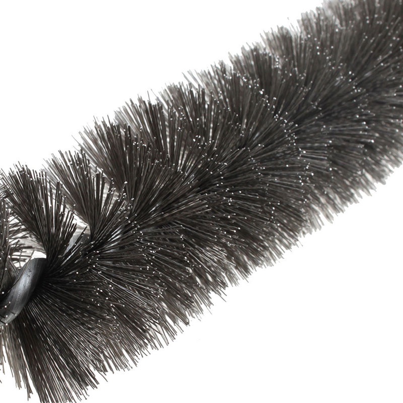 Bàn Chải Vệ Sinh Vỉ Nướng BBQ 12 Inch Bằng Thép Không Gỉ Tiện Dụng