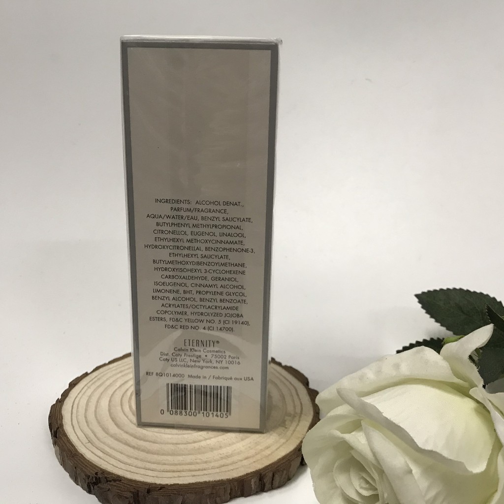 Nước hoa nữ Eternity Eau De Parfum Spray Vaporisateur CALVIN KLEIN 100ml Chính Hãng