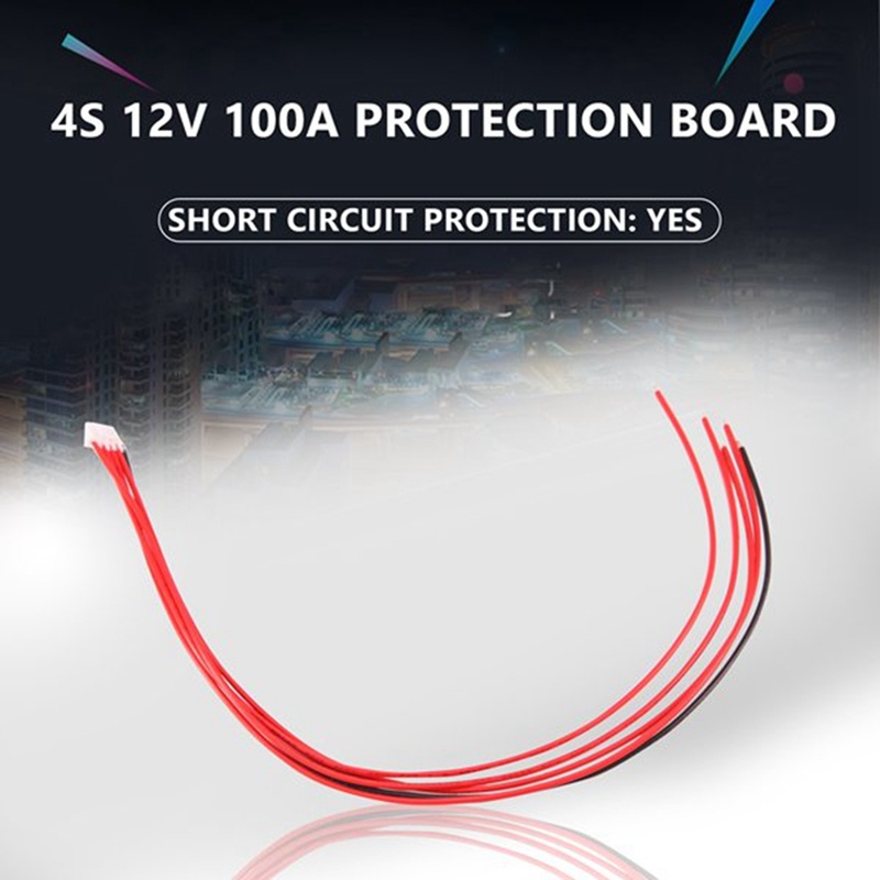 Bộ 2 Bảng Mạch Bảo Vệ 4S 100A 12V BMS Lithium 3.2V Chất Lượng Cao