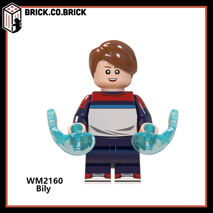 Wanda Vision Đồ chơi Non LEGO Super Hero Siêu Anh Hùng MCU Comic Mô Hình Quick Silver Bily Tommy Agatha WM6115