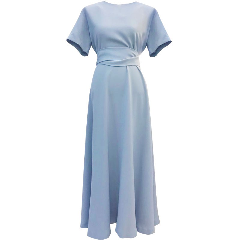 (ORDER) Váy MORAN cộc tay xòe dài thắt eo thướt tha ngọt ngào mùa hè vintage Hàn Quốc (NEW ARRIVALS 2020)