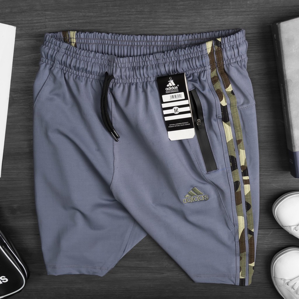 Quần short thun thể thao nam, Quần đùi nam thun poly thoáng mát thấm hút mồ hôi cao cấp co dãn 4 chiều - QS28 | BigBuy360 - bigbuy360.vn