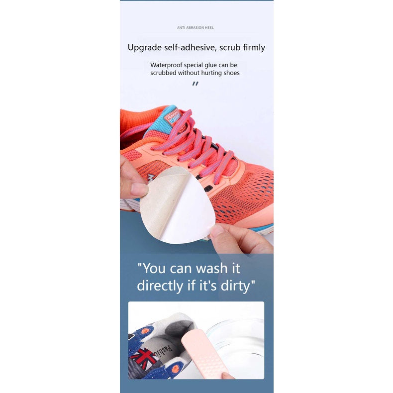 Miếng Dán Bảo Vệ Gót Giày Tự Dính Ngăn Ngừa Mài Mòn Tiện Dụng