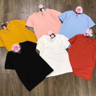 Áo phông nữ cổ tim đẹp M27