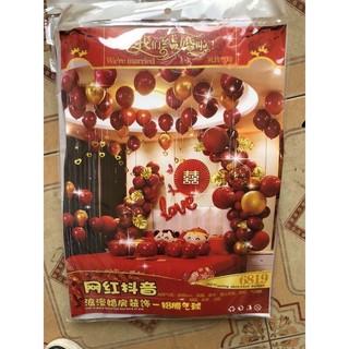 set trang trang trí phòng cưới