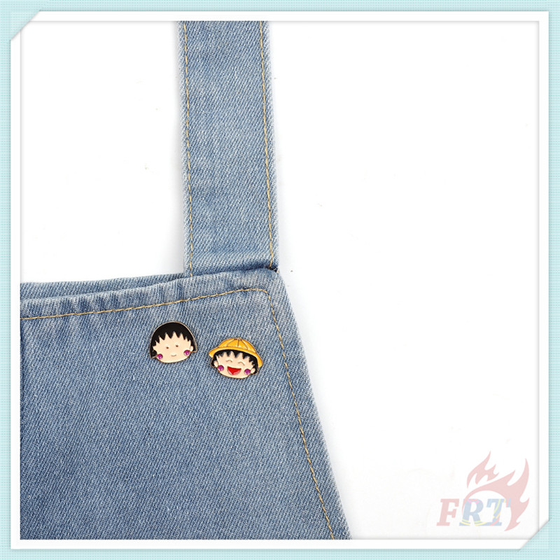 1 Cài áo hình Chibi Maruko-Chan xinh xắn