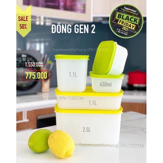 Tupperware - Bộ Hộp Trữ Đông Freezermate Gen II (5)