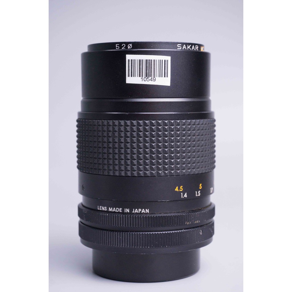 Ống kính máy ảnh Sakar 135mm f2.8 MF Canon FD (135 2.8) - 10549 - 98%