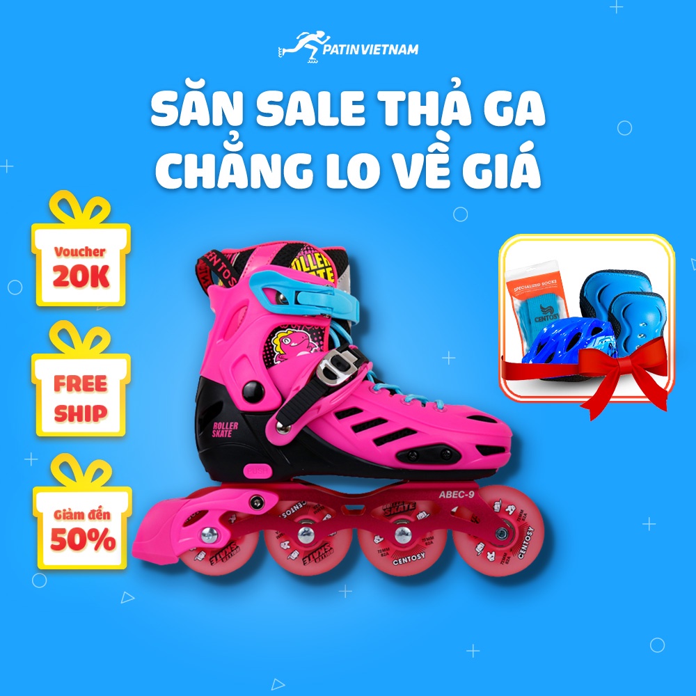 Giày patin Centosy T-rex, giày patin cao cấp