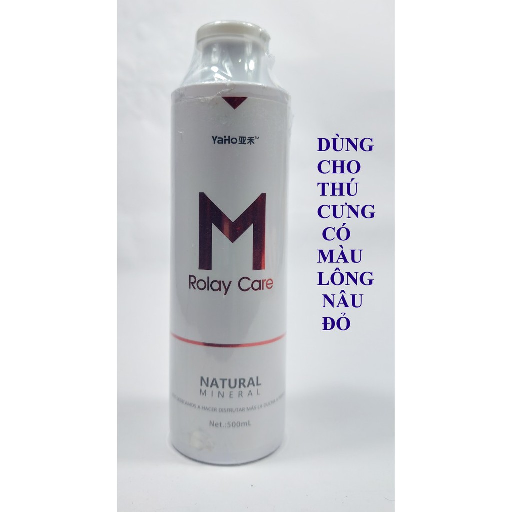 DẦU TẮM CHÓ MÈO THÚ CƯNG PET Yaho Royal Care Chai 500ml Chiết xuất từ thực vật Giúp lông mềm mượt Hương thơm tự nhiên